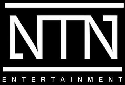ntn entertainment logo white color with black background